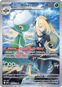 Cynthia's Roserade 184/182 — Destined Rivals