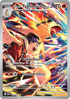 Ethan's Typhlosion 190/182 — Destined Rivals