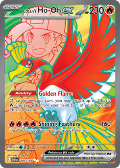 Ethan's Ho-Oh ex 209/182 — Destined Rivals