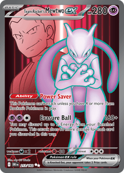 Team Rocket's Mewtwo ex 213/182 — Destined Rivals