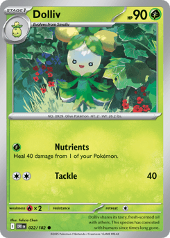 Pokémon card illustrated by Felicia Chen