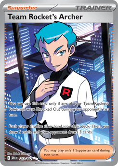 Team Rocket's Archer 223/182 — Destined Rivals