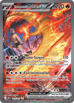 Team Rocket's Moltres ex 229/182 — Destined Rivals