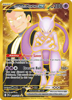 Team Rocket's Mewtwo ex 240/182 — Destined Rivals