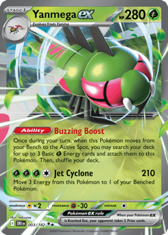 Yanmega ex 3/182 — Destined Rivals