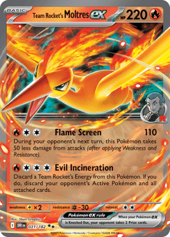 Team Rocket's Moltres ex 31/182 — Destined Rivals