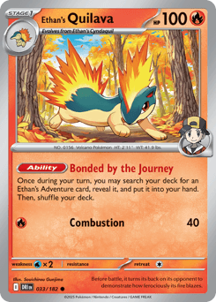 Ethan's Quilava 33/182 — Destined Rivals