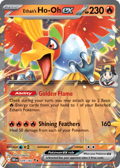 Ethan's Ho-Oh ex 39/182 — Destined Rivals
