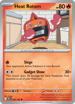 Heat Rotom 43/182 — Destined Rivals