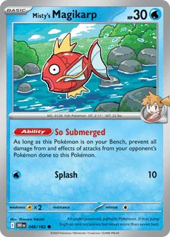 Misty's Magikarp 48/182 — Destined Rivals