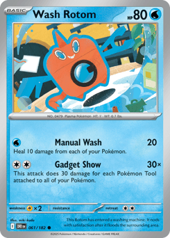 Wash Rotom 61/182 — Destined Rivals