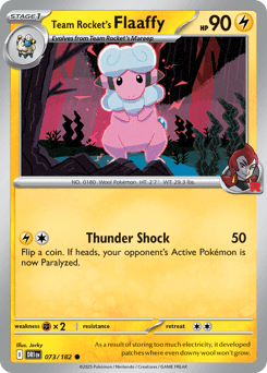 Team Rocket's Flaaffy 73/182 — Destined Rivals