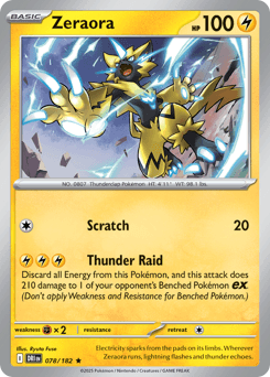 Zeraora 78/182 — Destined Rivals