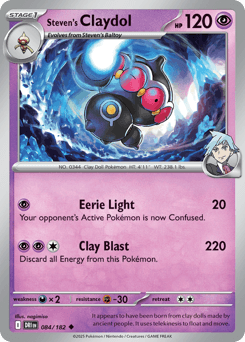 Steven's Claydol 84/182 — Destined Rivals