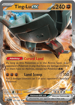 Ting-Lu ex 127/193 — Paldea Evolved