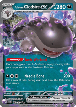 Paldean Clodsire ex 130/193 — Paldea Evolved