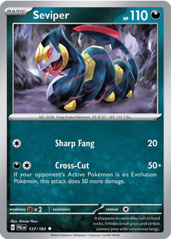 Seviper 137/193 — Paldea Evolved