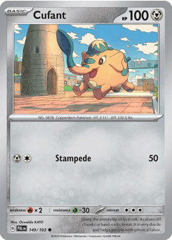 Cufant 149/193 — Paldea Evolved