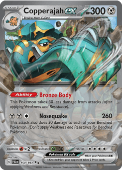 Copperajah ex 150/193 — Paldea Evolved