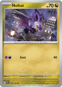 Noibat 152/193 — Paldea Evolved