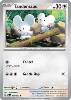 Tandemaus 166/193 — Paldea Evolved