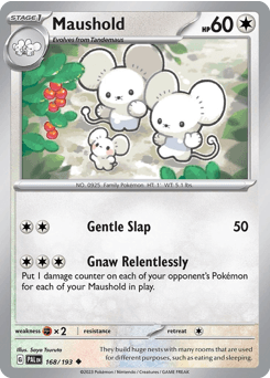 Maushold 168/193 — Paldea Evolved