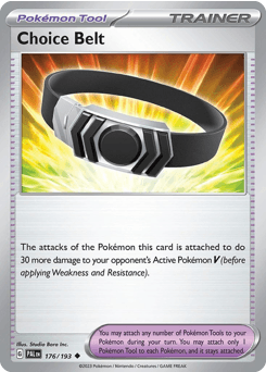Choice Belt 176/193 — Paldea Evolved