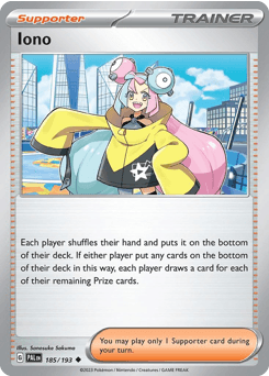 Iono 185/193 — Paldea Evolved