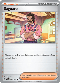 Saguaro 187/193 — Paldea Evolved
