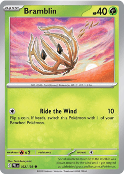 Bramblin 22/193 — Paldea Evolved