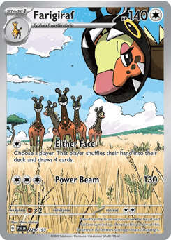 Farigiraf 228/193 — Paldea Evolved