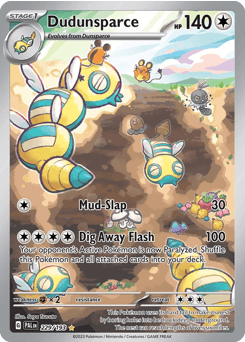 Dudunsparce 229/193 — Paldea Evolved