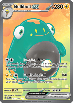 Bellibolt ex 237/193 — Paldea Evolved