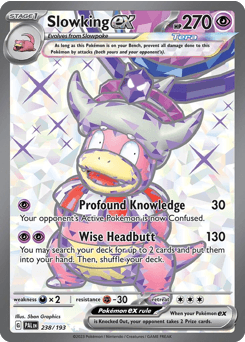 Slowking ex 238/193 — Paldea Evolved