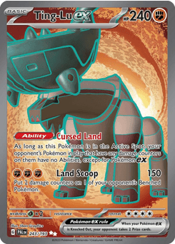 Ting-Lu ex 243/193 — Paldea Evolved
