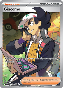 Giacomo 252/193 — Paldea Evolved