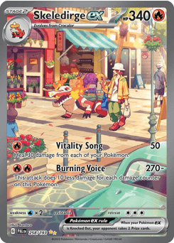 Skeledirge ex 258/193 — Paldea Evolved