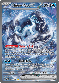 Chien-Pao ex 261/193 — Paldea Evolved