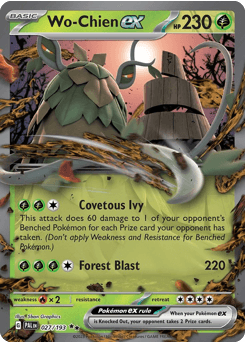 Wo-Chien ex 27/193 — Paldea Evolved