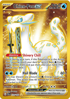 Chien-Pao ex 274/193 — Paldea Evolved