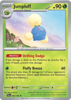 Jumpluff 3/193 — Paldea Evolved
