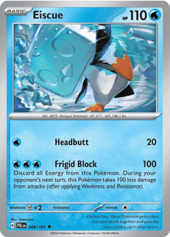 Eiscue 48/193 — Paldea Evolved
