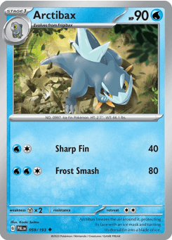 Arctibax 59/193 — Paldea Evolved
