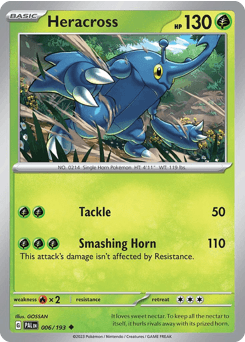 Heracross 6/193 — Paldea Evolved