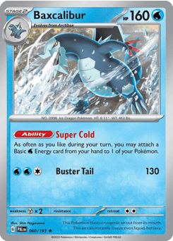 Baxcalibur 60/193 — Paldea Evolved