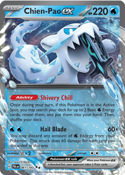 Chien-Pao ex 61/193 — Paldea Evolved