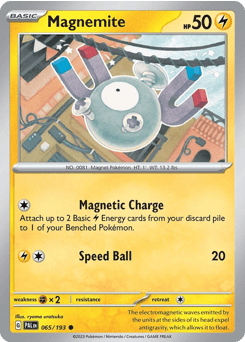Magnemite 65/193 — Paldea Evolved