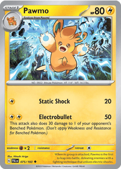 Pawmo 75/193 — Paldea Evolved