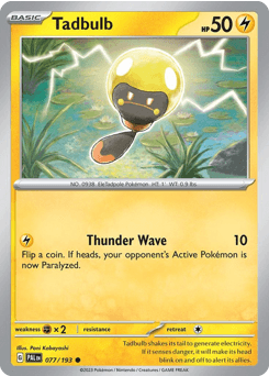 Tadbulb 77/193 — Paldea Evolved