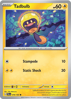 Tadbulb 78/193 — Paldea Evolved